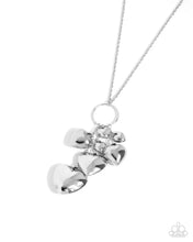 Load image into Gallery viewer, Heart Haul Silver Necklace