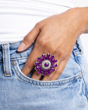 Load image into Gallery viewer, Steady Shimmer Purple Ring