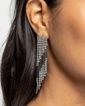 Load image into Gallery viewer, Careless Cascade Black Earrings