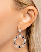 Load image into Gallery viewer, Unforgettably Uptown Blue Earrings
