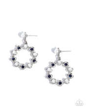 Load image into Gallery viewer, Unforgettably Uptown Blue Earrings