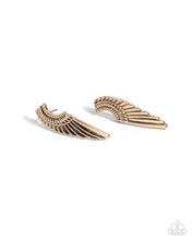Load image into Gallery viewer, Angelic Altitude Gold Post Earrings