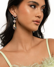 Load image into Gallery viewer, Faceted Frenzy Pink Earrings