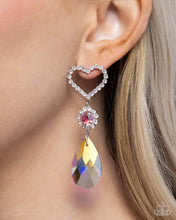Load image into Gallery viewer, Faceted Frenzy Pink Earrings