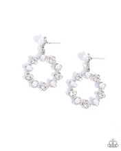 Load image into Gallery viewer, Unforgettably Uptown White Earrings