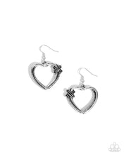 Load image into Gallery viewer, Crisscross Courtship Black Earrings