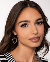 Load image into Gallery viewer, Crisscross Courtship Gold Earrings