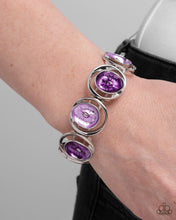 Load image into Gallery viewer, Painted Promise Purple Bracelet