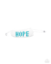 Load image into Gallery viewer, Hopeful Hire Blue Seed Bead