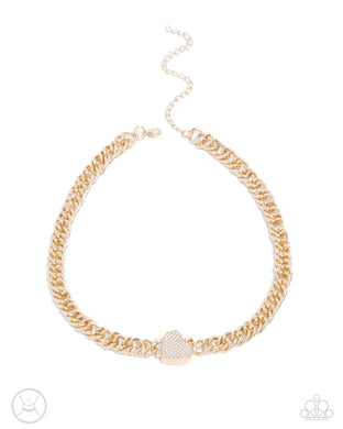 Endearing Edge Gold Choker