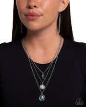 Load image into Gallery viewer, Celestial Caliber Blue Necklace