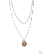 Load image into Gallery viewer, Lyrical Luminescence Brown Necklace