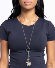Load image into Gallery viewer, Mariposa Masterpiece Pink Necklace