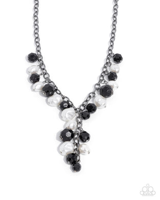 Beehive Barrage Black Necklace