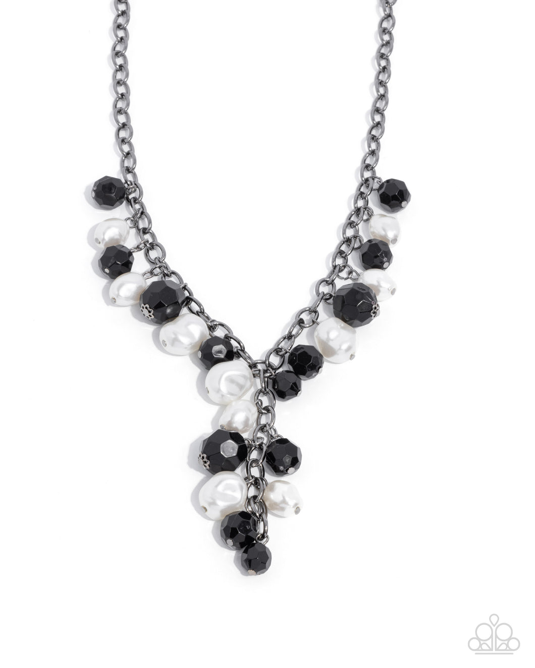 Beehive Barrage Black Necklace