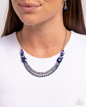 Load image into Gallery viewer, Relaxed Refinement Blue Necklace