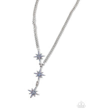 Load image into Gallery viewer, Stellar Story Blue Necklace