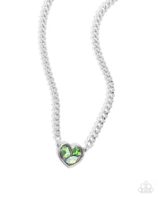 Load image into Gallery viewer, Tasteful Triad Green Necklace