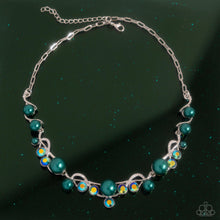 Load image into Gallery viewer, Settled Shimmer Green Necklace