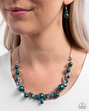 Load image into Gallery viewer, Settled Shimmer Green Necklace