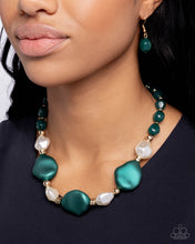 Load image into Gallery viewer, Forever Feature Green Necklace