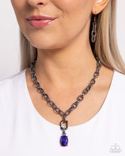 Load image into Gallery viewer, Refulgent Recognition Purple Necklace