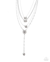 Load image into Gallery viewer, Dazzle and Stretch Silver Necklace