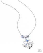 Load image into Gallery viewer, Anchored Accent Blue Necklace