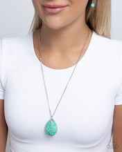 Load image into Gallery viewer, Stony Status Green Necklace
