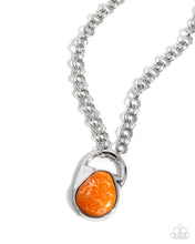 Load image into Gallery viewer, Change of Country Orange Necklace
