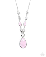 Load image into Gallery viewer, Abstract Abalone Pink Necklace