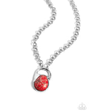Load image into Gallery viewer, Change of Country Red Necklace