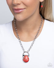 Load image into Gallery viewer, Change of Country Red Necklace