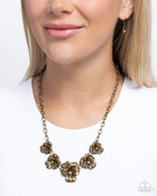Load image into Gallery viewer, Blatant Botanicals Brass Necklace