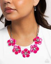 Load image into Gallery viewer, Eternal Efflorescence Pink Necklace