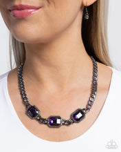 Load image into Gallery viewer, Without Delay Purple Necklace