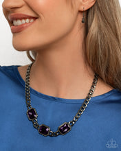 Load image into Gallery viewer, Without Delay Purple Necklace