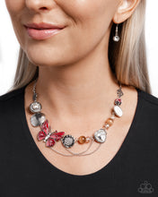 Load image into Gallery viewer, Whimsical Whisper Red Necklace