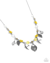 Load image into Gallery viewer, Flight of the Sparrow Yellow Necklace