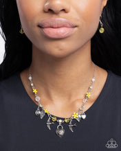 Load image into Gallery viewer, Flight of the Sparrow Yellow Necklace