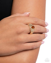 Load image into Gallery viewer, Dreaming of Decadence Brown Ring
