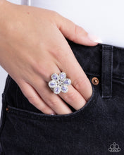 Load image into Gallery viewer, Petaled Promenade Purple Ring