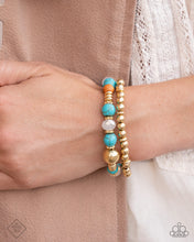 Load image into Gallery viewer, Texan Texture Gold Bracelet