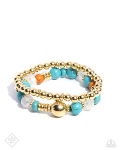Texan Texture Gold Bracelet