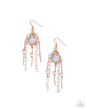 Load image into Gallery viewer, The Toast of the Ton Copper Earrings