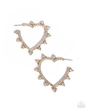 Load image into Gallery viewer, Excessive Elevation Gold Hoop Earrings