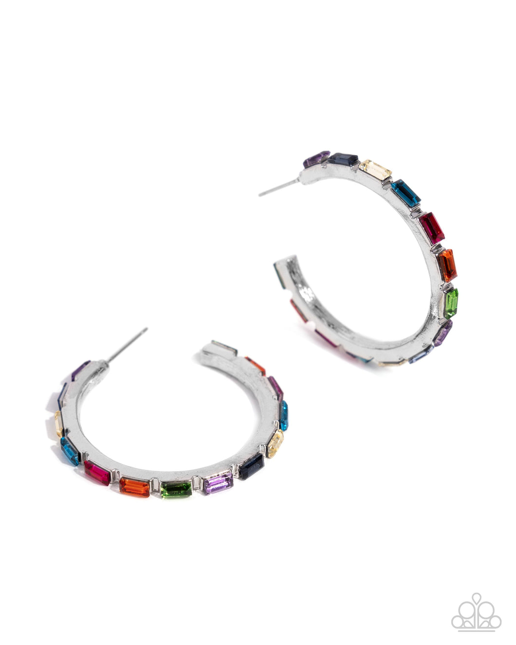 Carnival Chic Multi Hoop Earrings