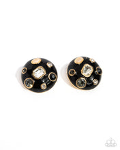 Load image into Gallery viewer, Polished Potential Black Post Earrings