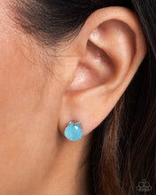 Load image into Gallery viewer, Simply Sublime Blue Post Earrings