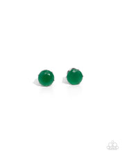 Load image into Gallery viewer, Simply Sublime Green Post Earrings